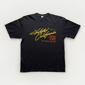 The Eagles Hotel California Sphere Las Vegas Tour 2024 Rock T Shirt L USA Black